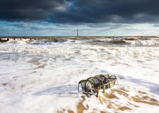 Overstrand seascape, north Norfolk