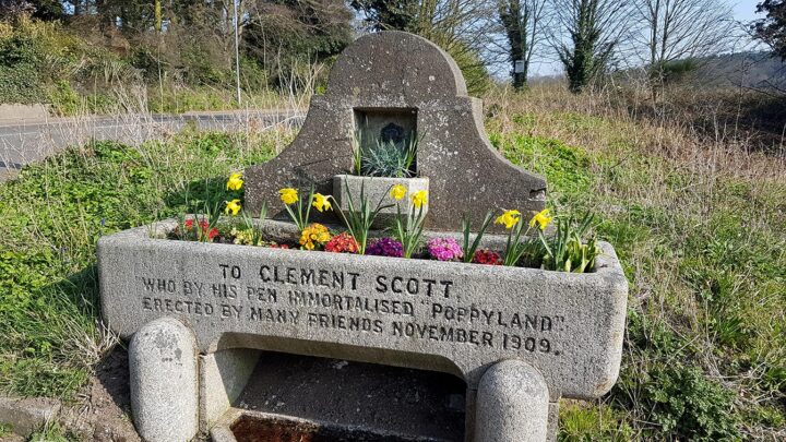 Memorial to Clement Scott. Cromer