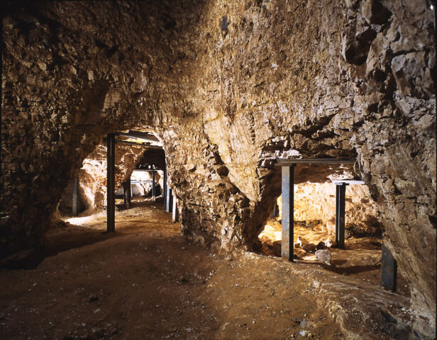 Interior neolithic flint mine - Greenwell's Pit