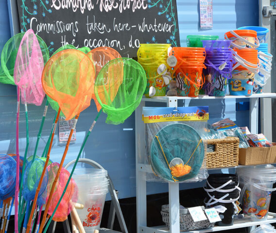 Crabbing kits in shops