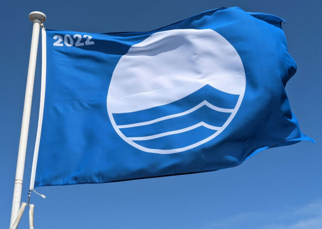 Blue Flag for beach quality, Norfolk