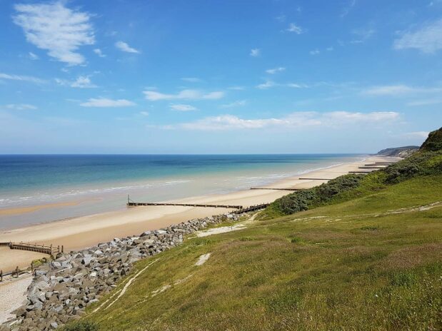 View from Overstrand, looking east