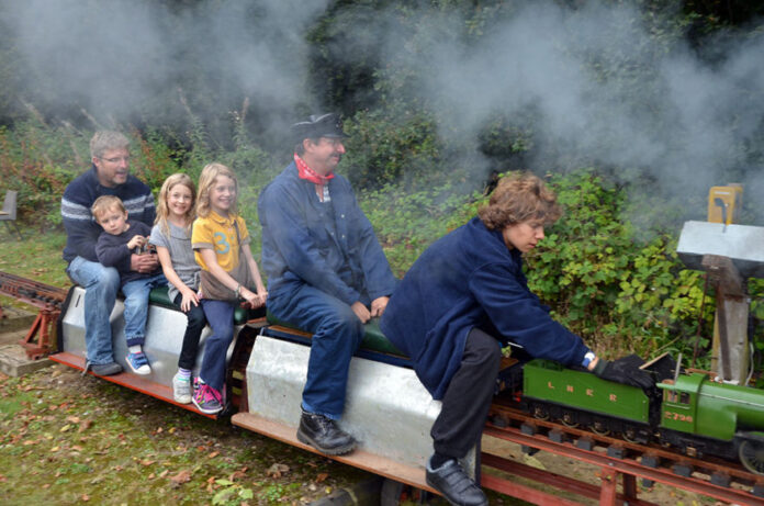 The mini-railway at High Kelling (North Norfolk Railway)