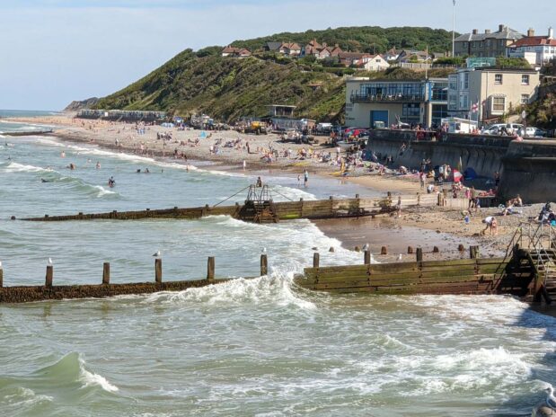 Cromer beach - east