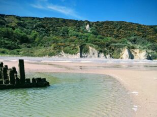 Overstrand Beach, west towards Cromer