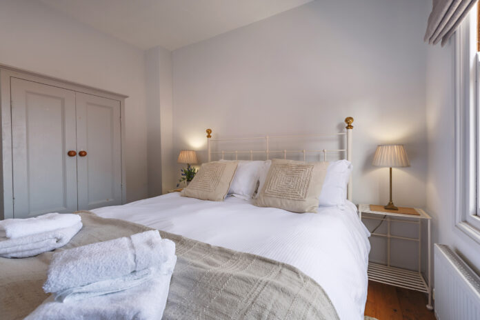 Hardy's Cottage bedroom, Overstrand Norfolk